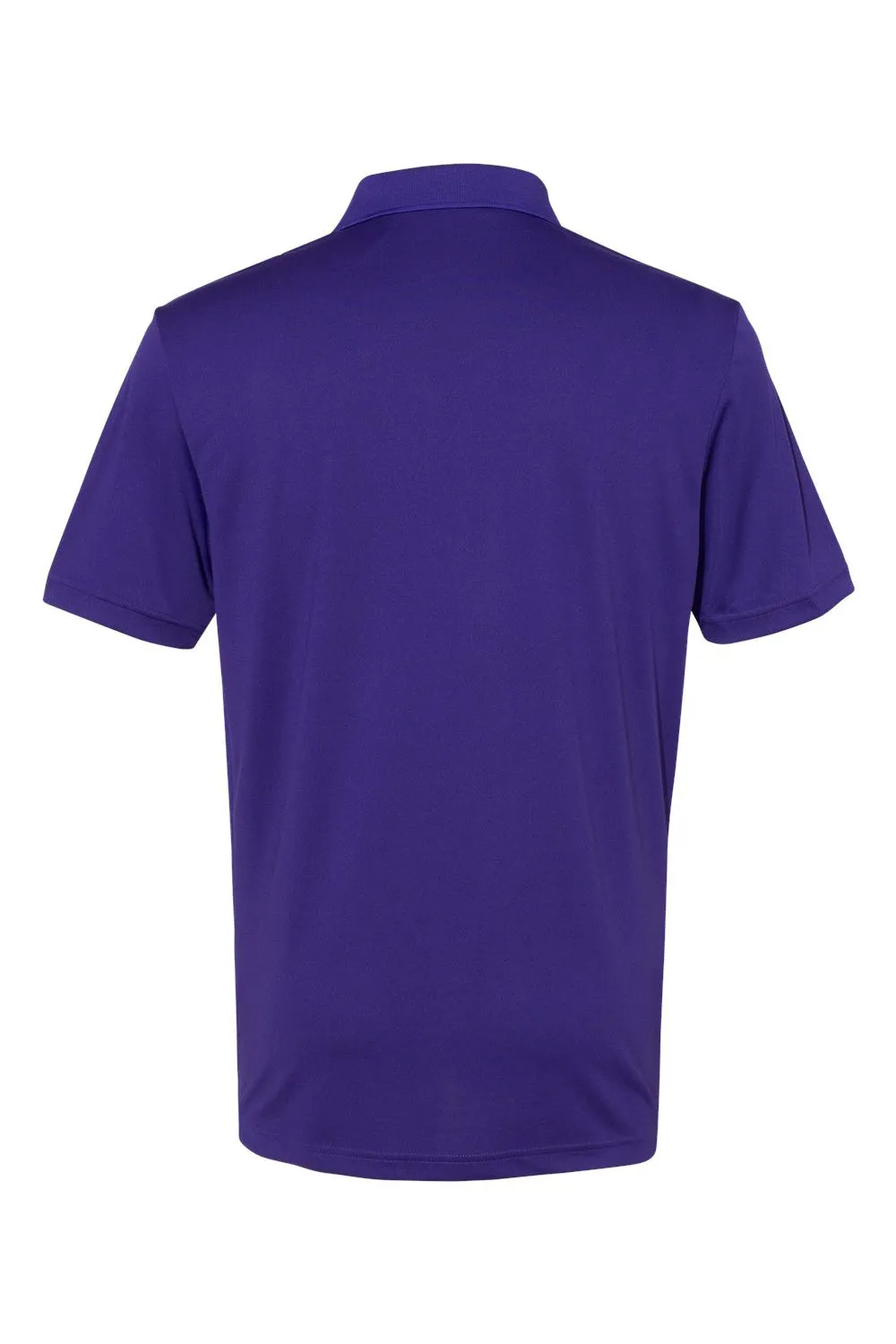 Adidas Mens Performance UPF 50  Short Sleeve Polo Shirt - Collegiate Purple - NEW