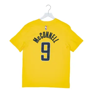 Adult Indiana Pacers #9 T.J. McConnell Statement Name and Number T-shirt by Jordan