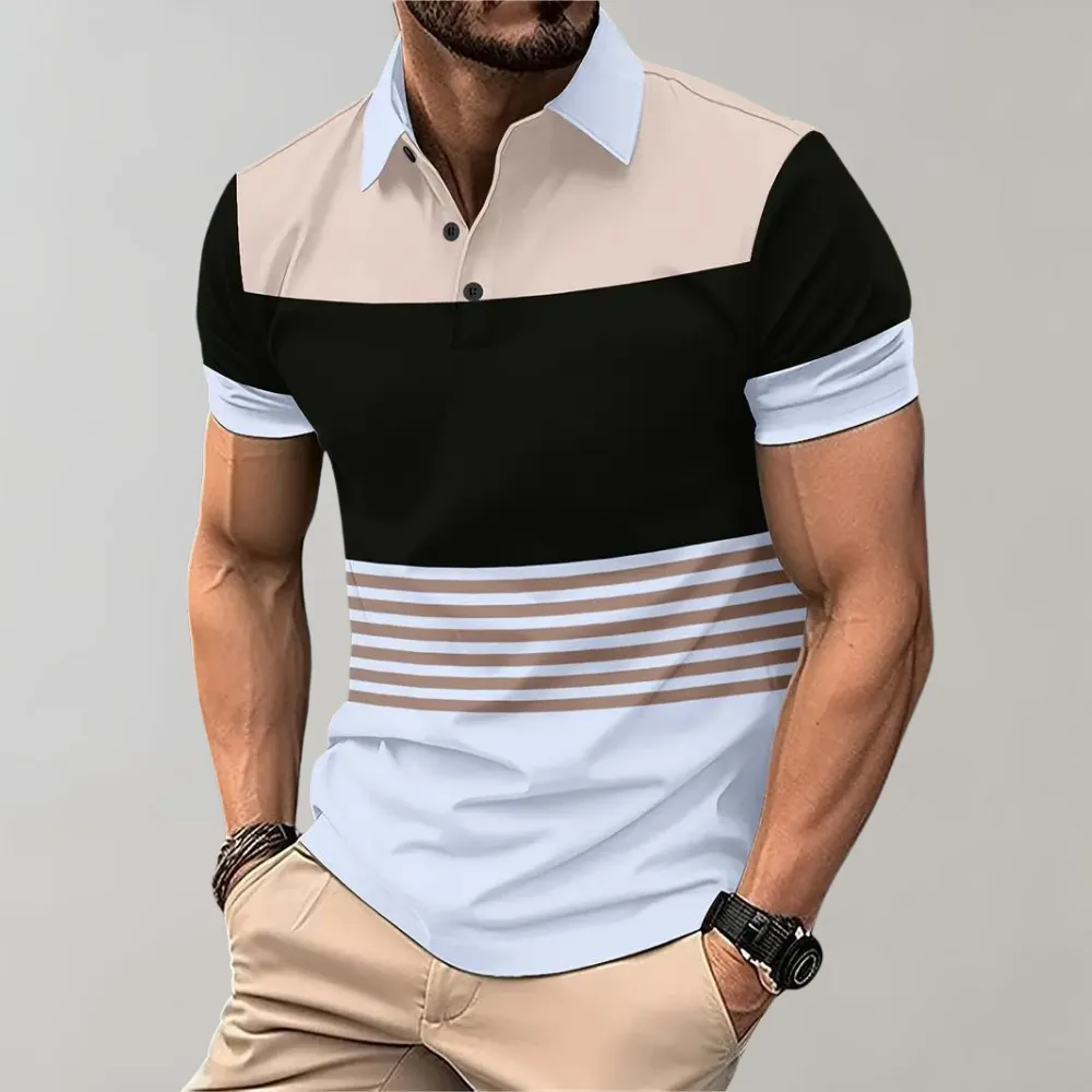 Alexander - Leisure Polo Shirt - Casual - Versatile Design - Everyday Use