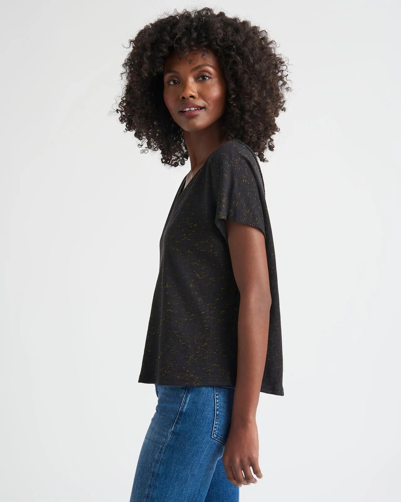 Ali Heather Lurex Tee