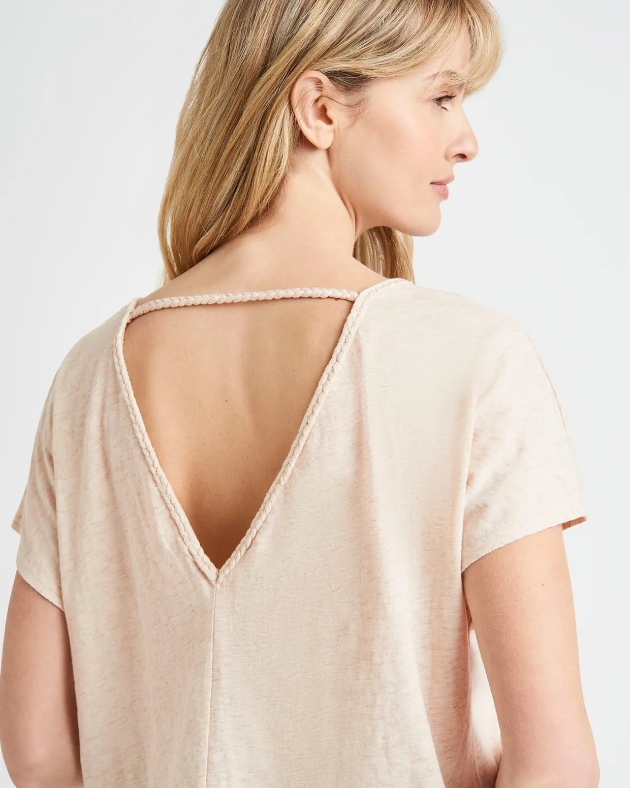 Ali Heather Lurex Tee