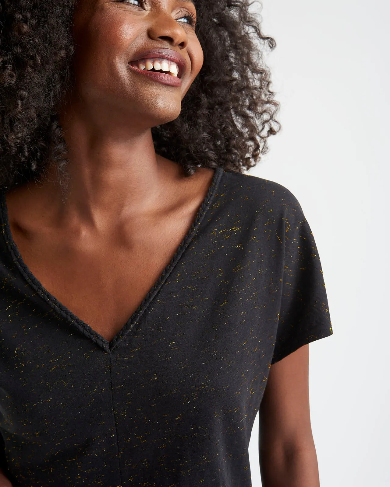 Ali Heather Lurex Tee