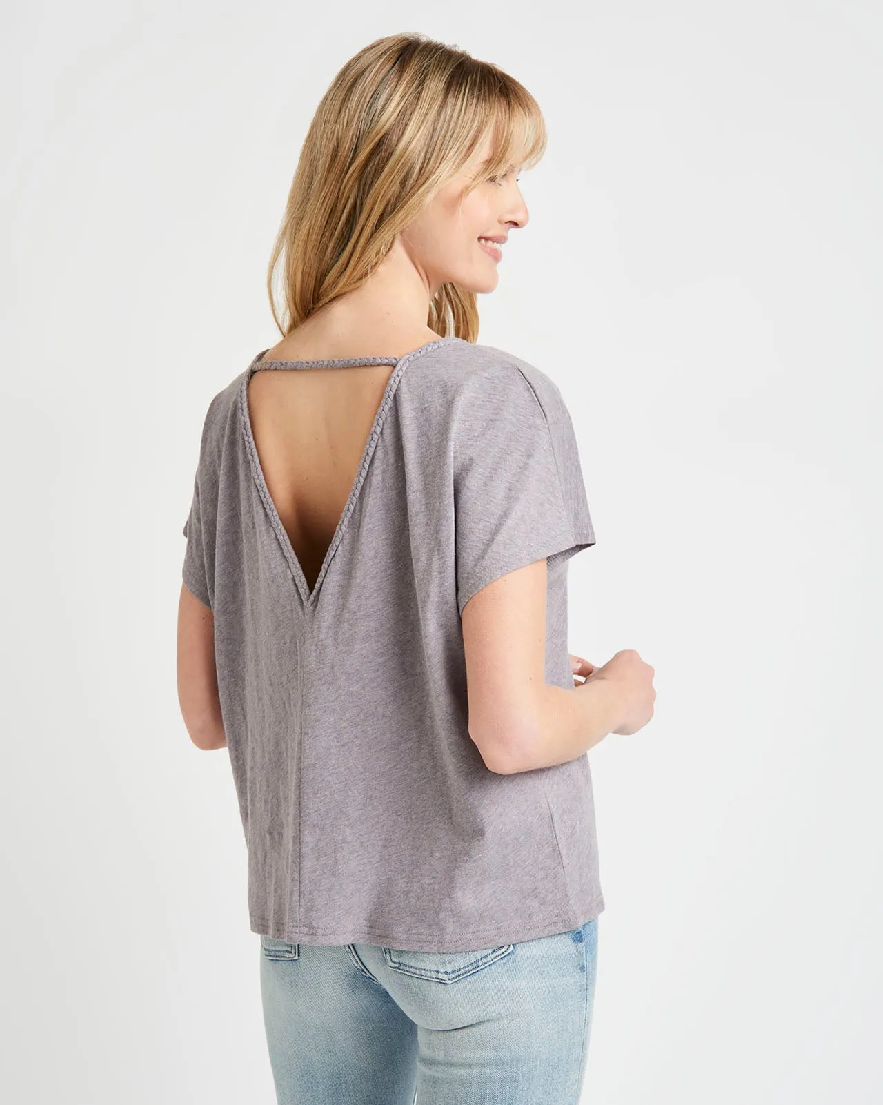 Ali Heather Lurex Tee