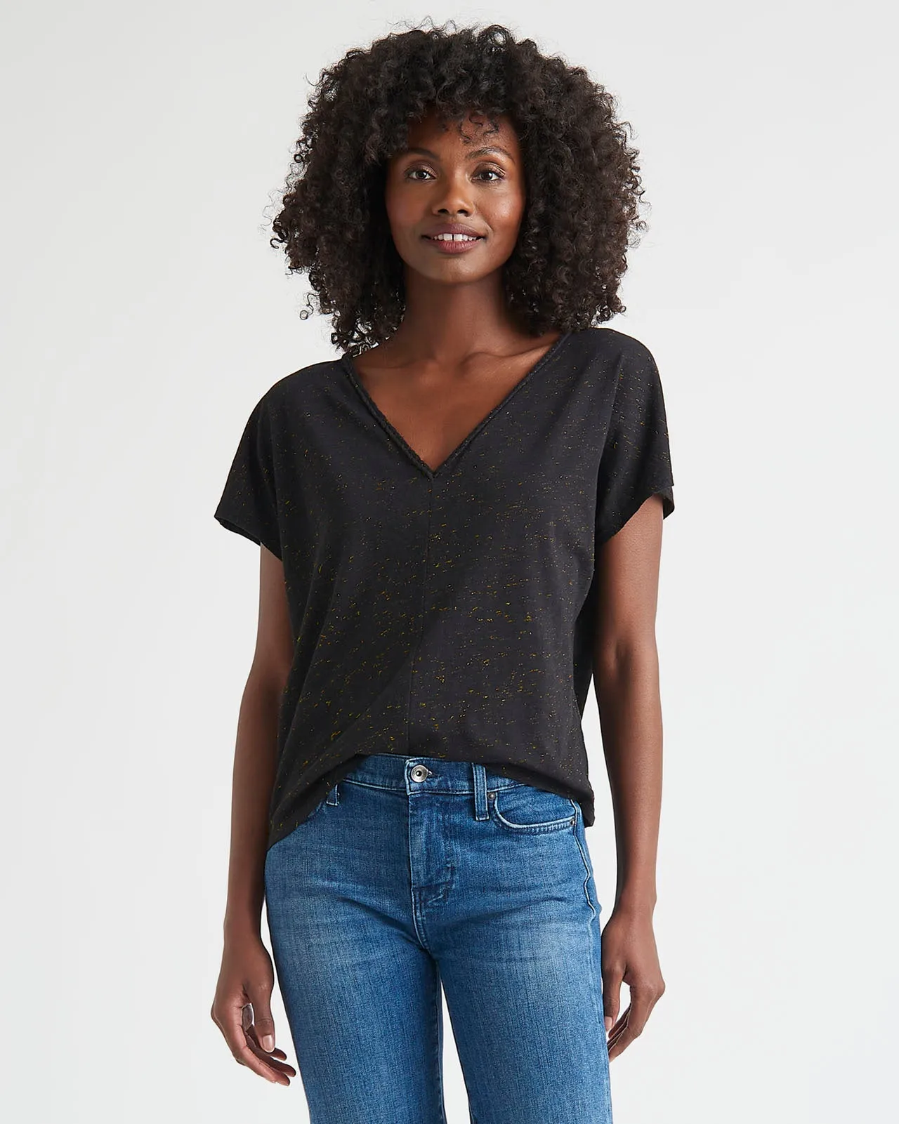 Ali Heather Lurex Tee