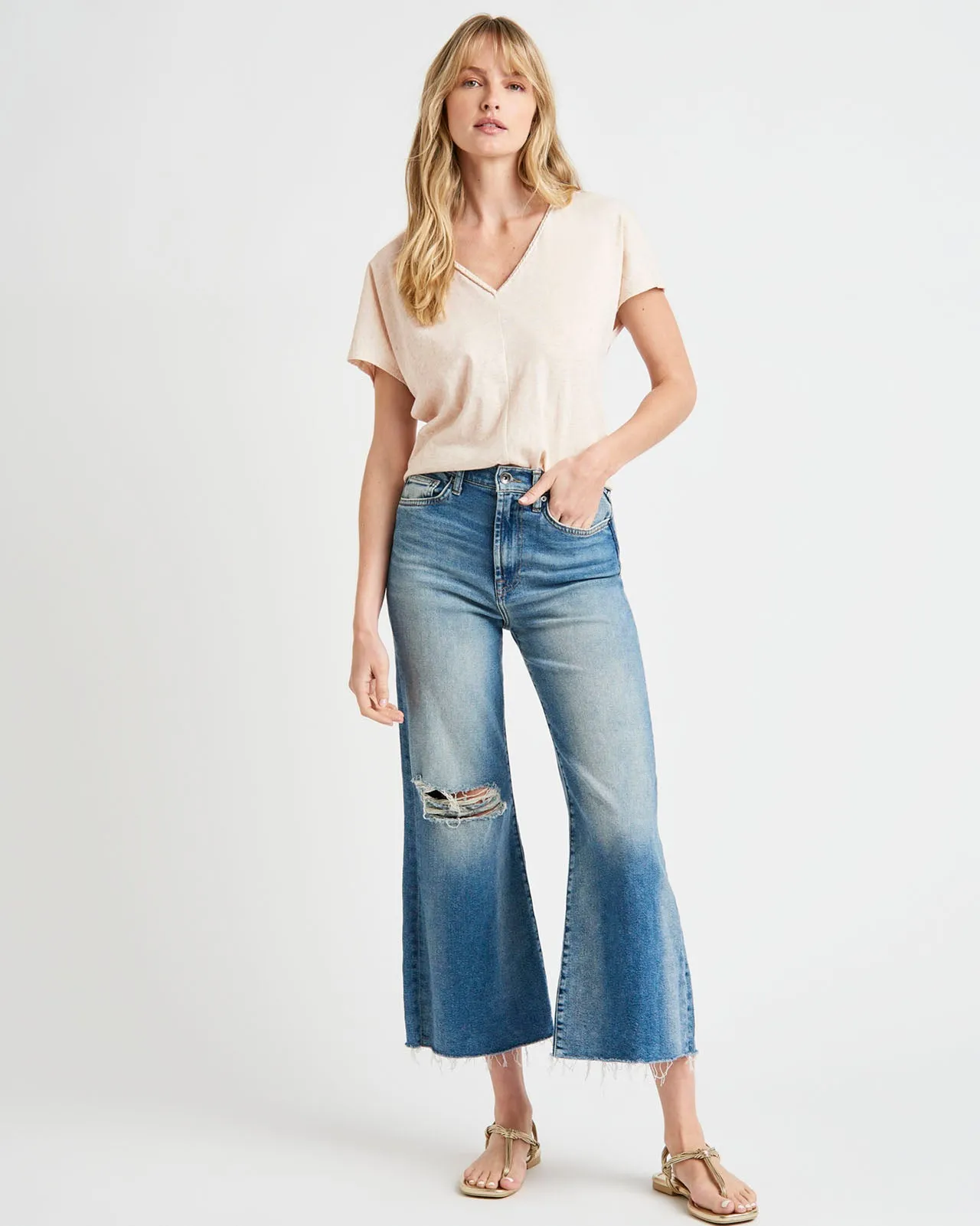 Ali Heather Lurex Tee