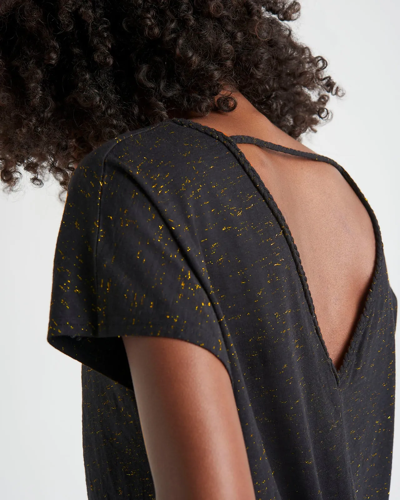 Ali Heather Lurex Tee