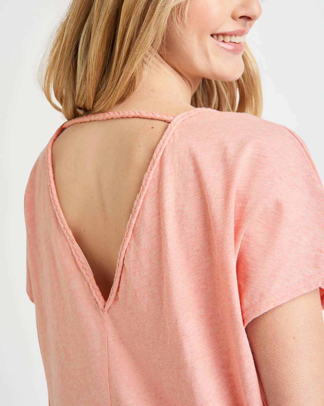 Ali Heather Lurex Tee