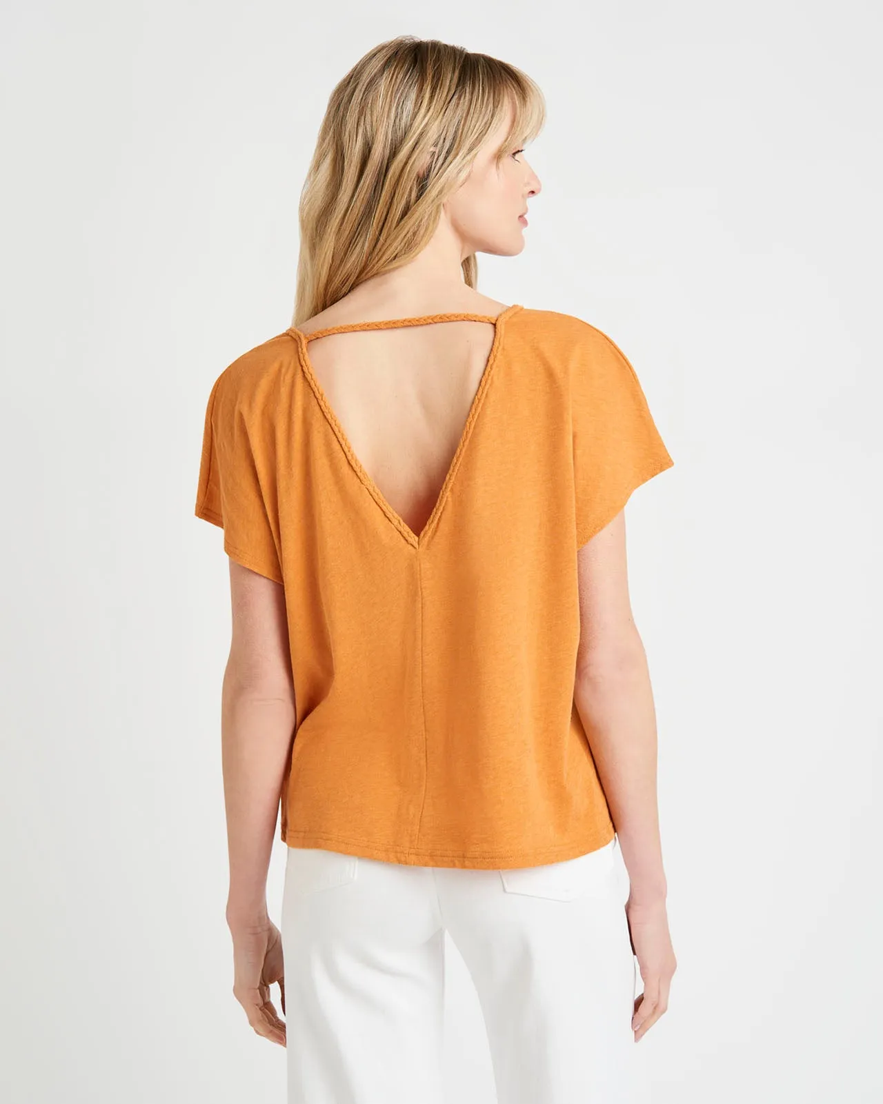 Ali Heather Lurex Tee