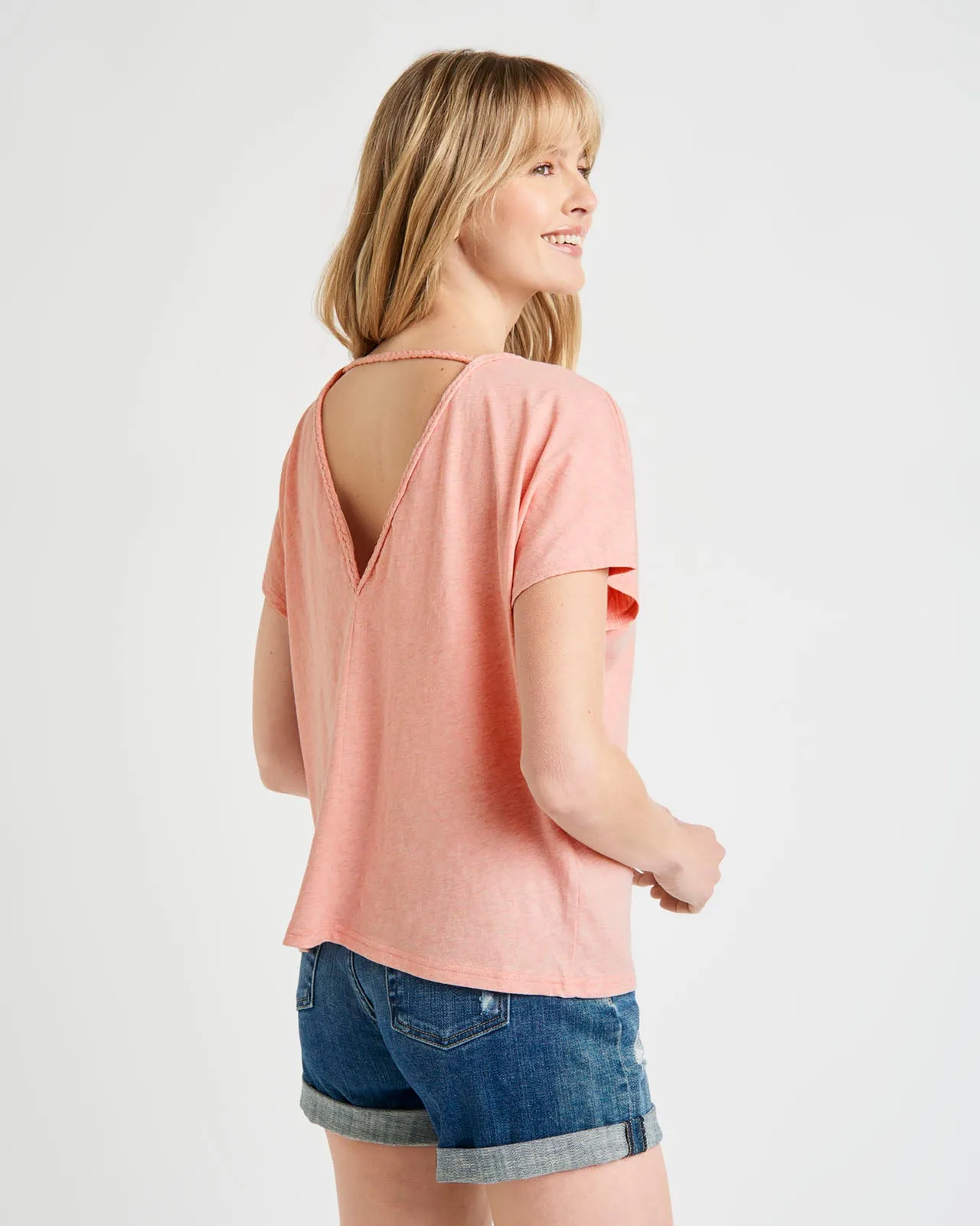 Ali Heather Lurex Tee