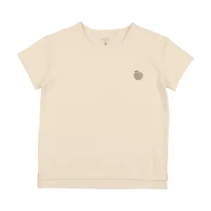 Analogie Apple Boxy T-Shirt - Tan