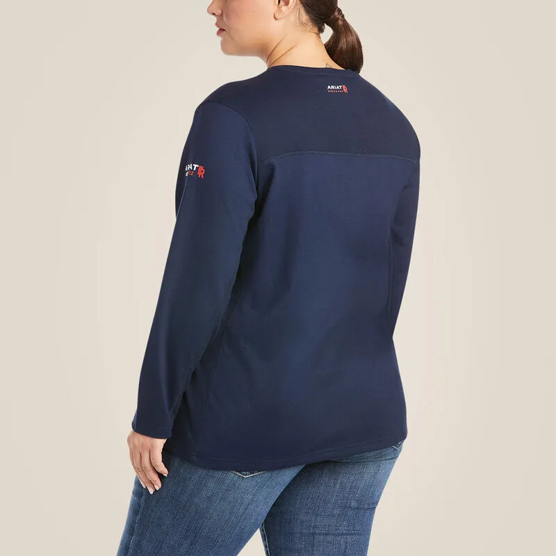 Ariat Ladies FR AC Crew Top Style 10022698