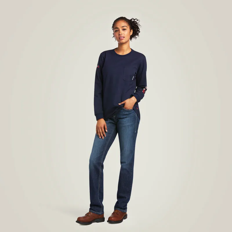 Ariat Ladies FR Stretch Logo T-Shirt Style 10039292