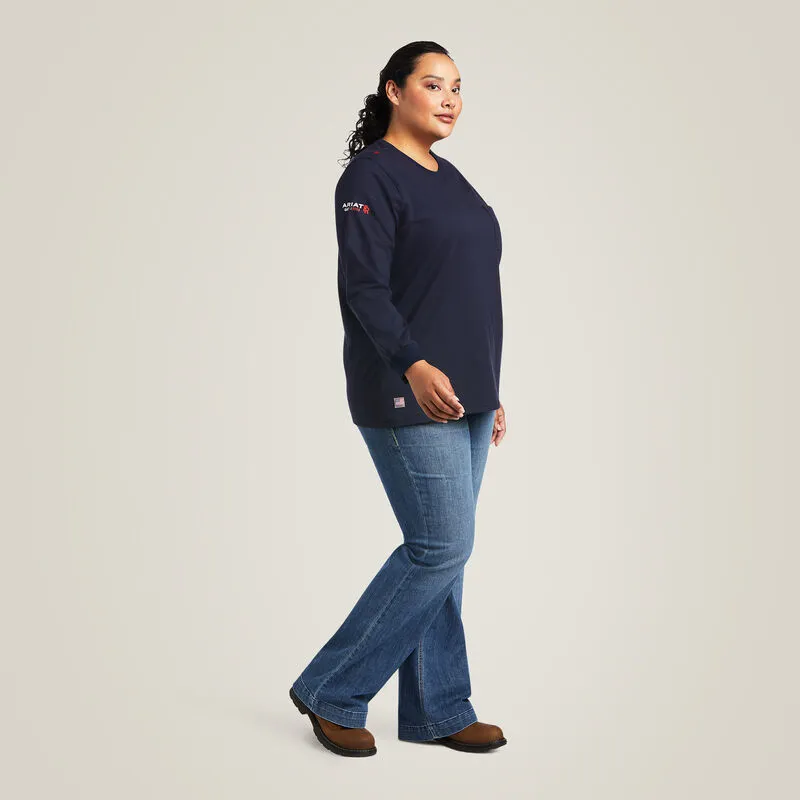 Ariat Ladies FR Stretch Logo T-Shirt Style 10039292
