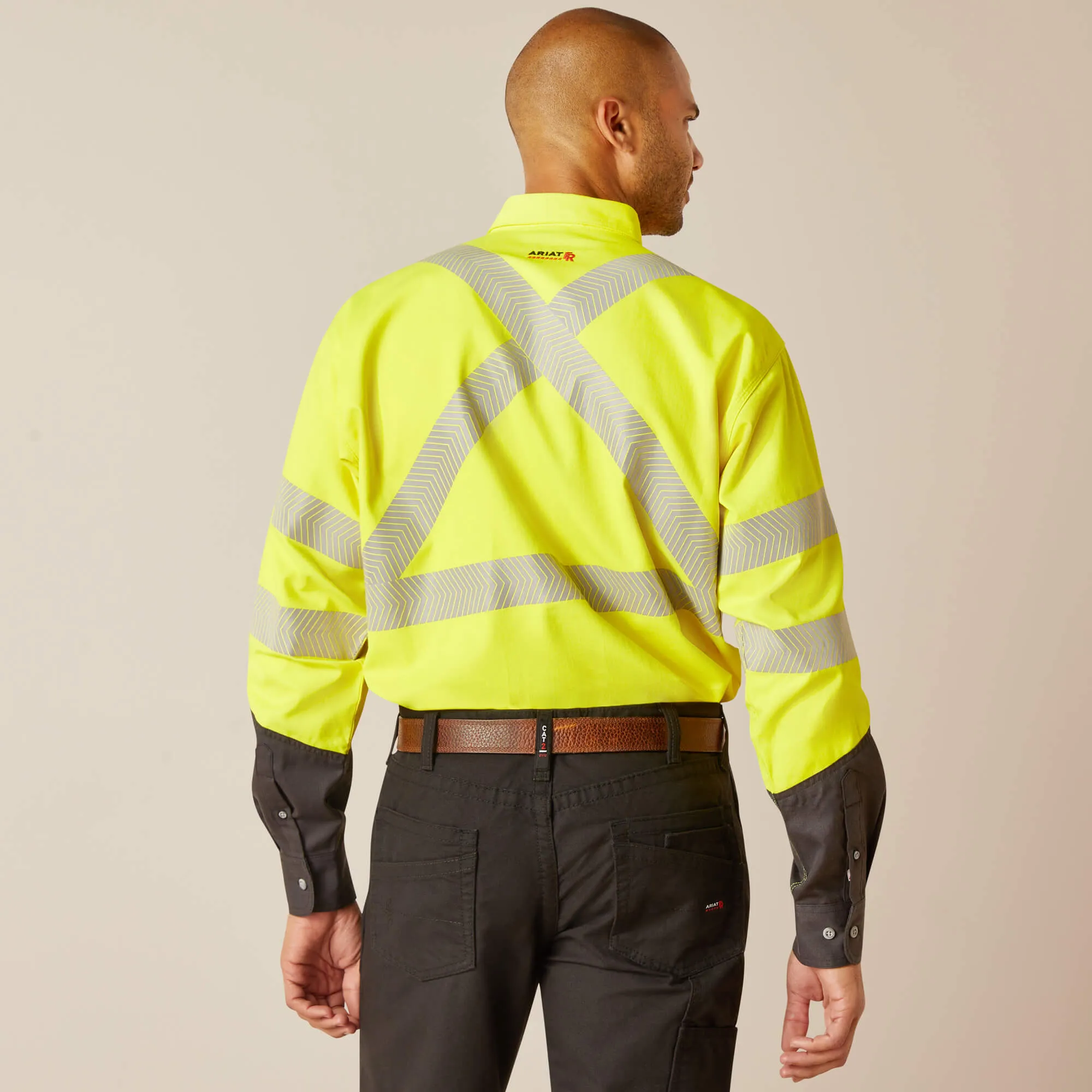 Ariat Mens FR Hi-Vis Work Shirt Style 10048689