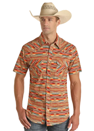 Aztec Sun Men's Snap Up