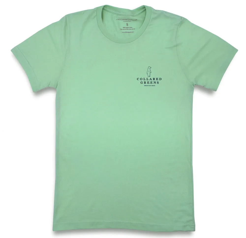 Beach Bound Bulldog Charleston: Kid's Short Sleeve T-Shirt - Fairway