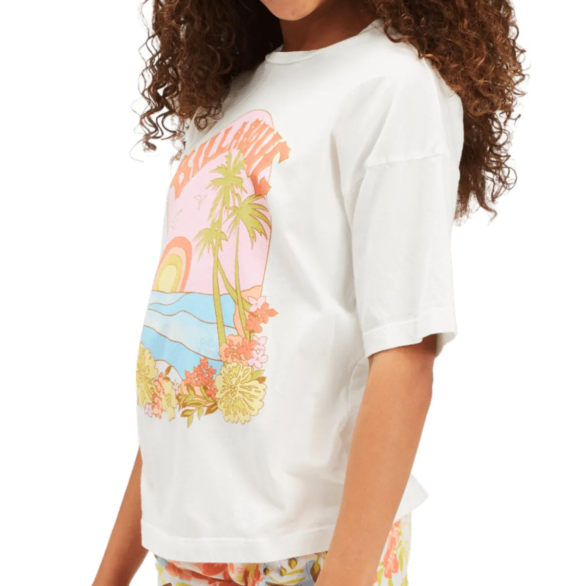 Billabong Youth Lucky Day Graphic Boyfriend T-Shirt