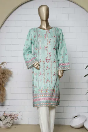 Bin Saeed Stitched Eid Embroidered Shirts Collection'2023-SMLSF-03-Ferozi