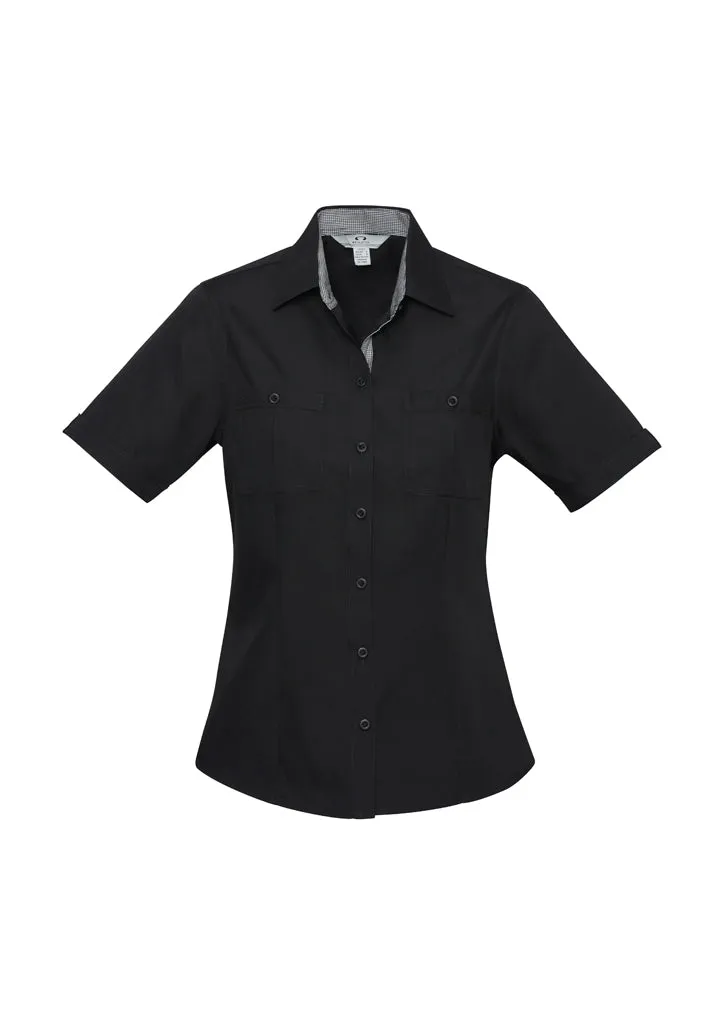 Biz Collection Ladies Bondi Short Sleeve Shirt  - S306LS
