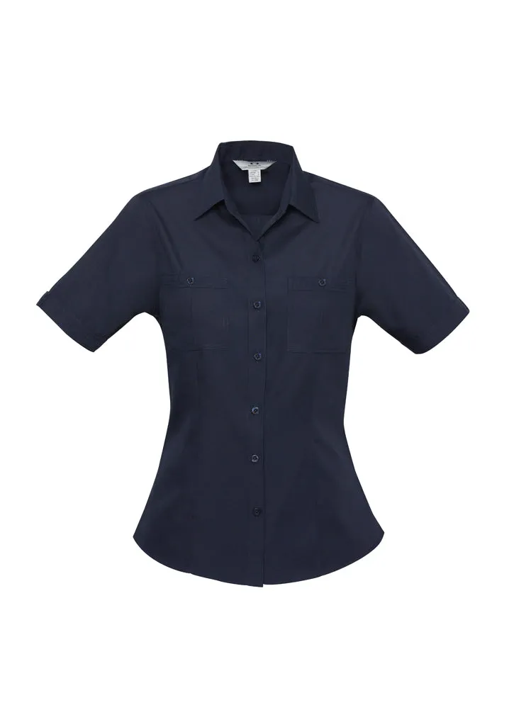 Biz Collection Ladies Bondi Short Sleeve Shirt  - S306LS