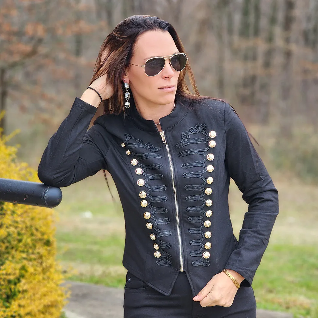 Black Military Jacket