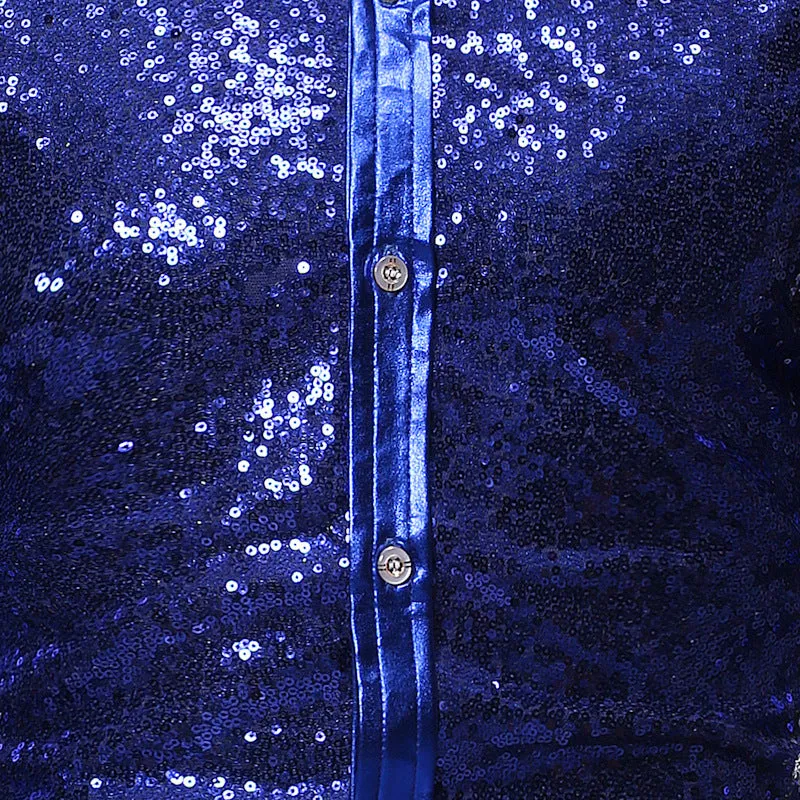 Body Shining Sequin Shirt