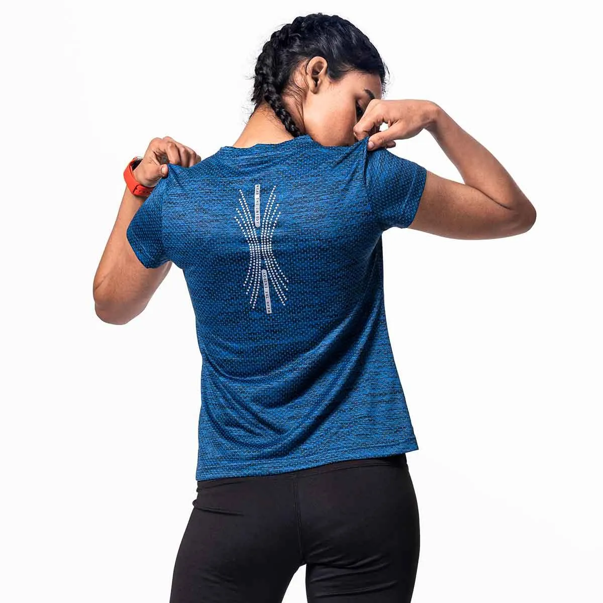 Boost Tee Women - Navy Blue