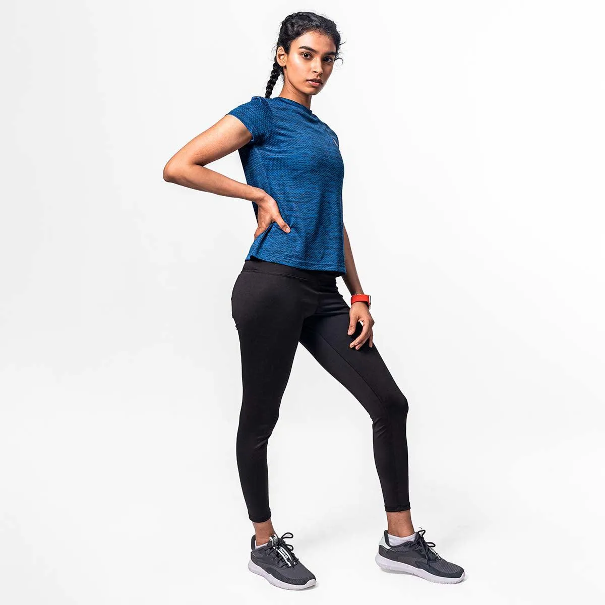 Boost Tee Women - Navy Blue