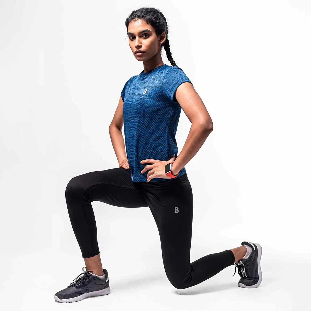 Boost Tee Women - Navy Blue