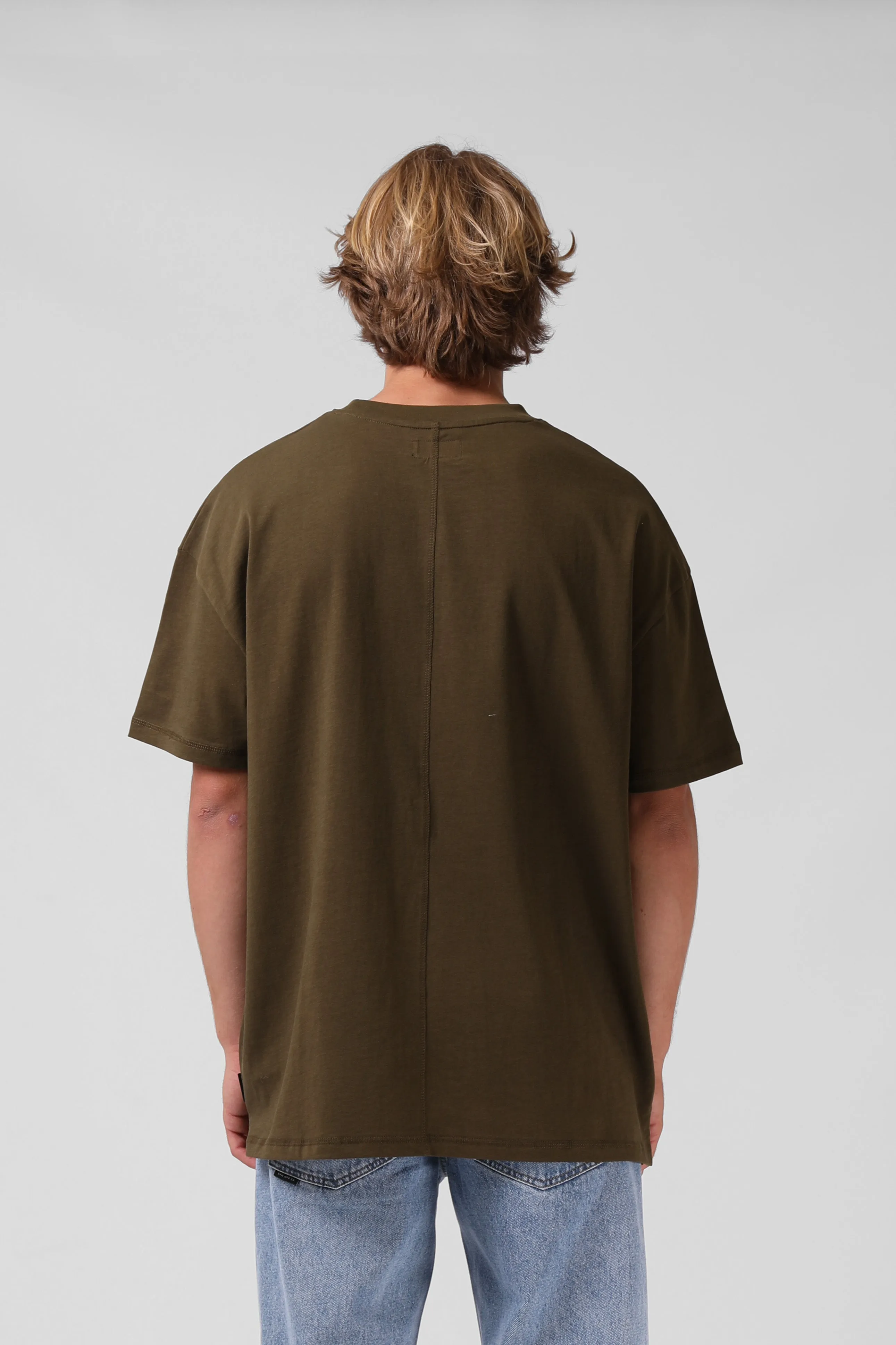 Box OS Tee - Olive