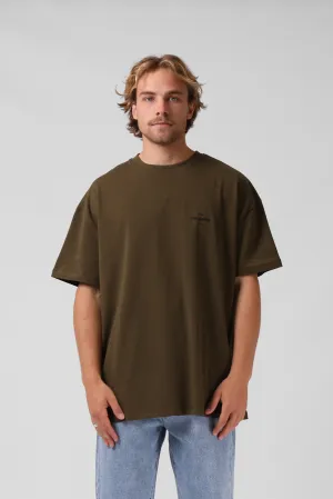 Box OS Tee - Olive