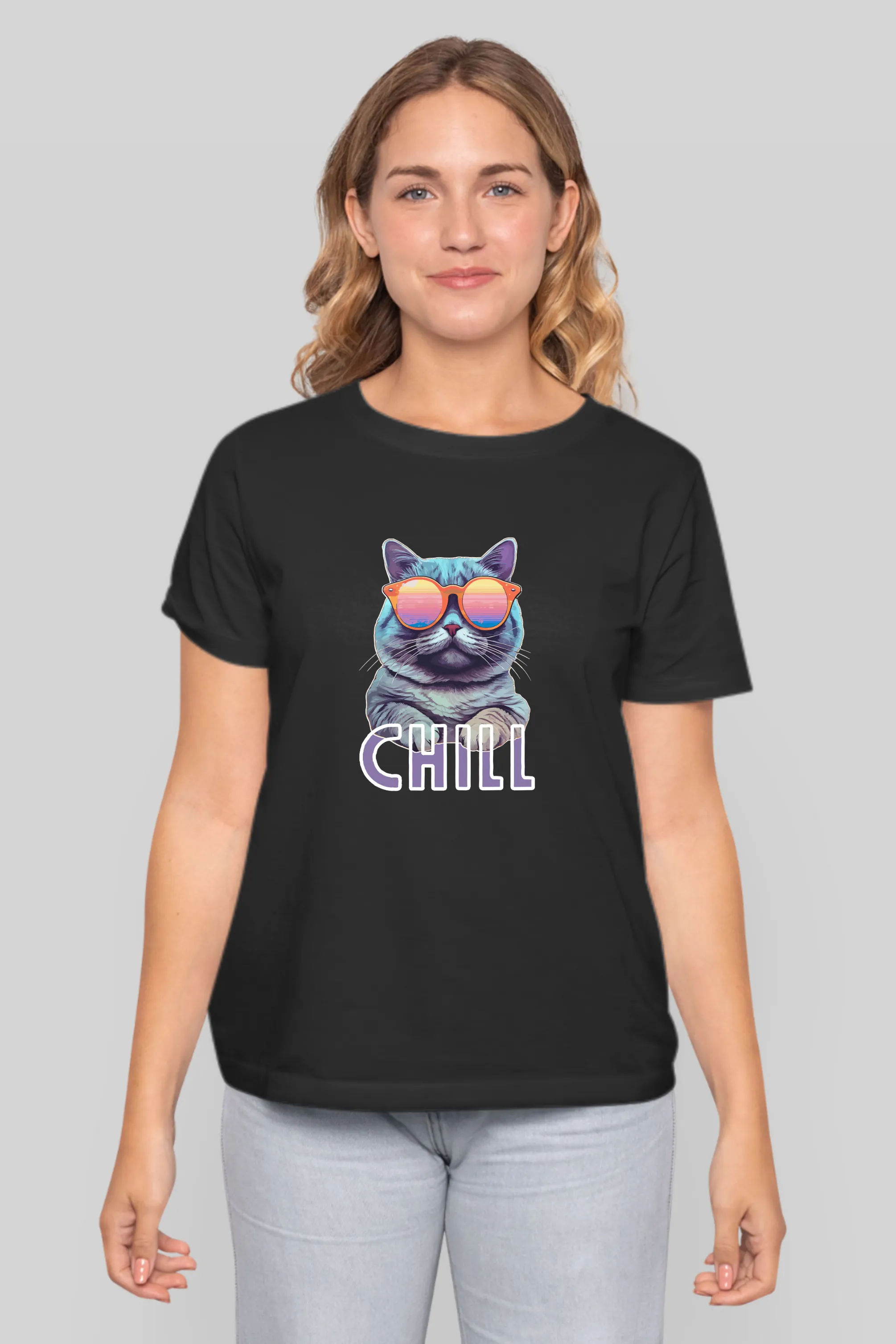 Chill Printed T-shirt for women