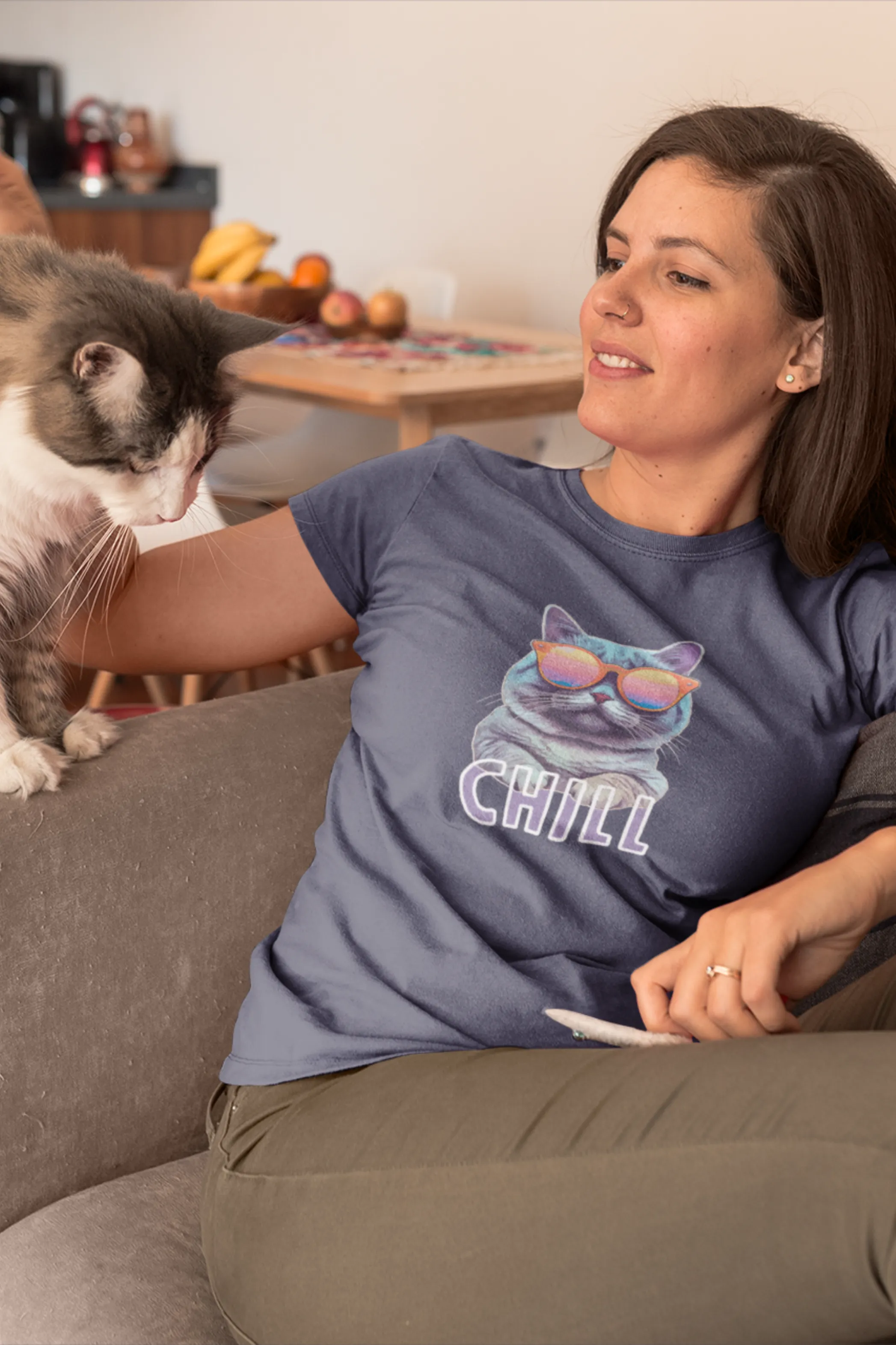 Chill Printed T-shirt for women