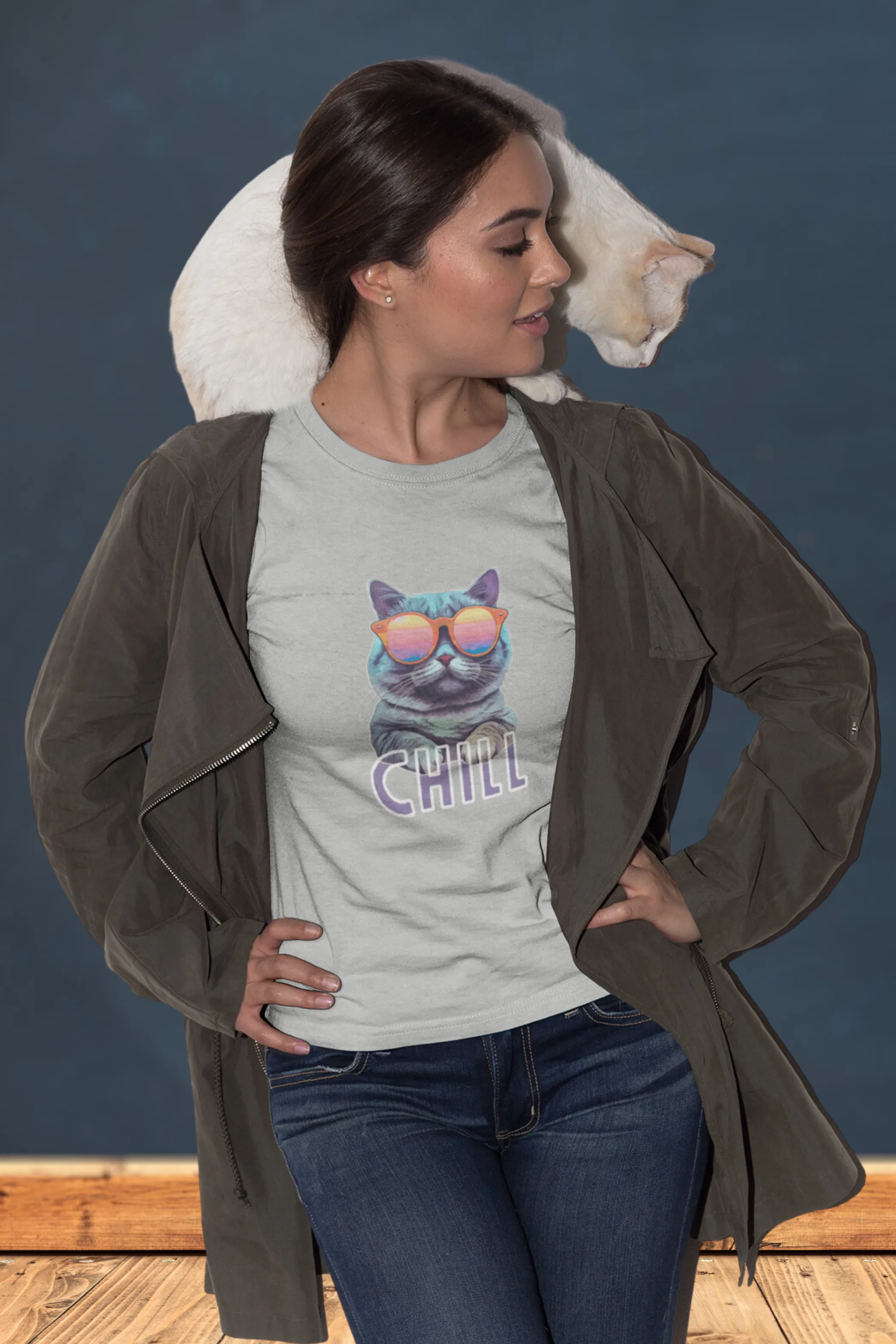 Chill Printed T-shirt for women