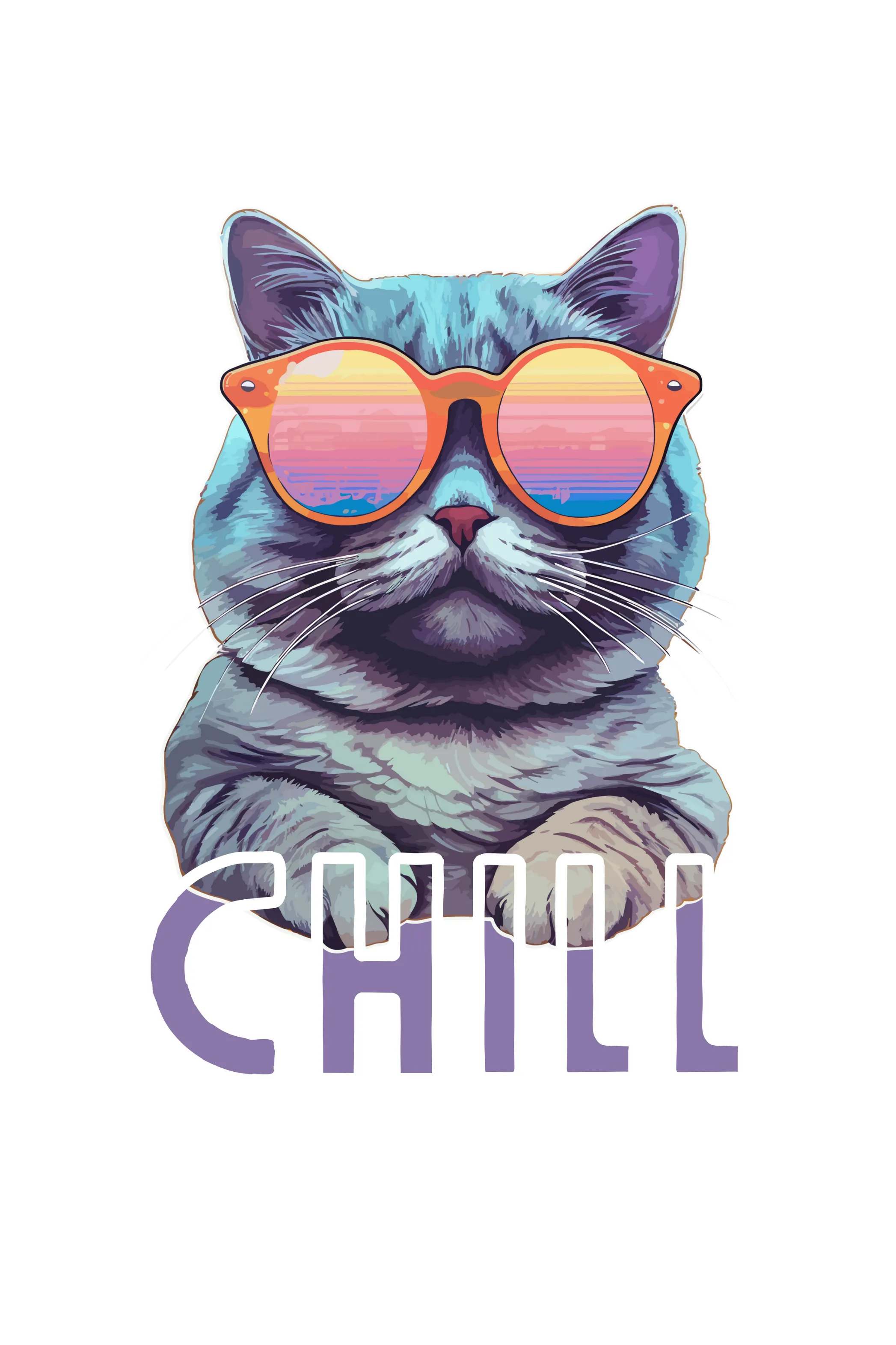 Chill Printed T-shirt for women