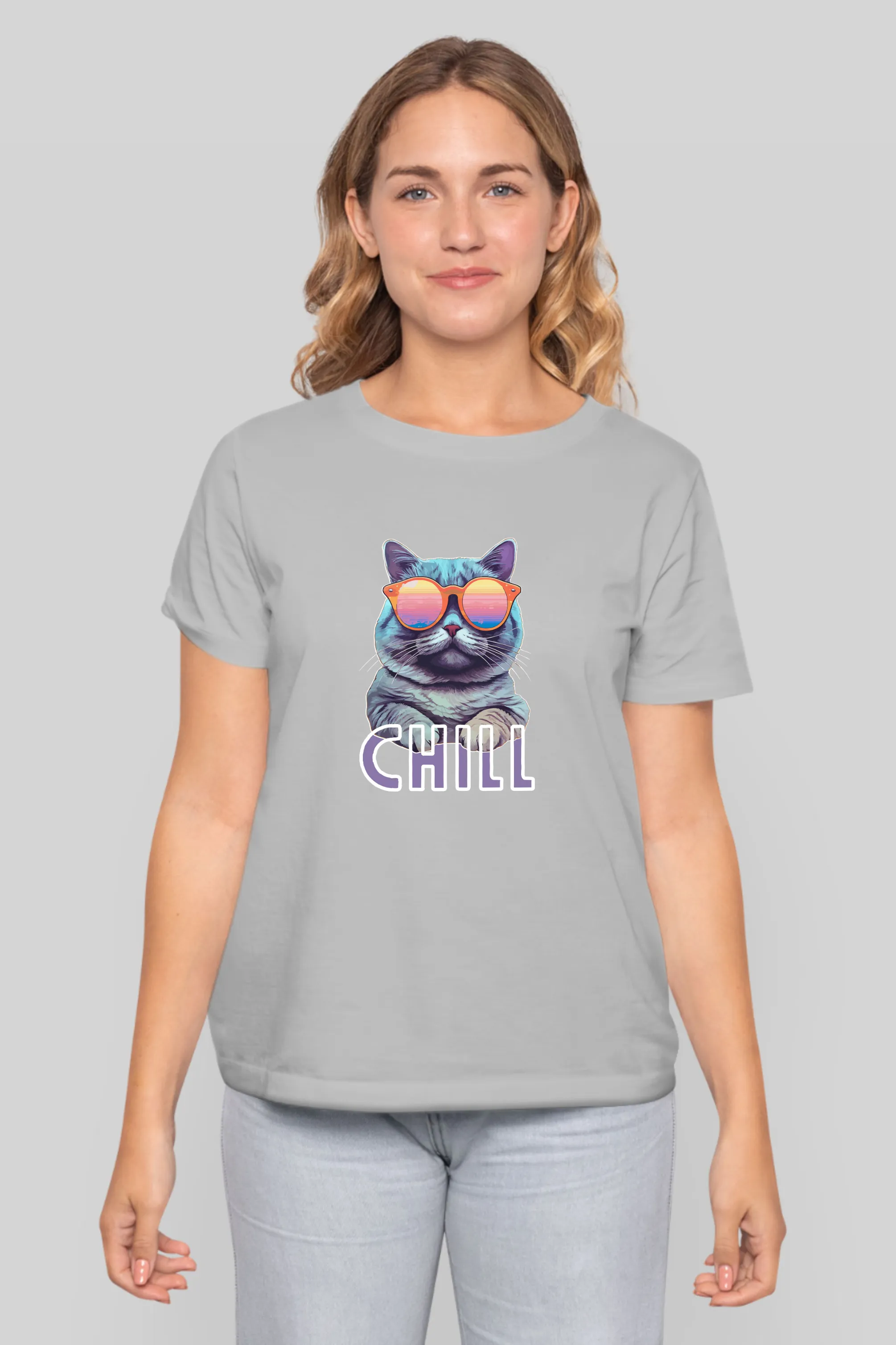 Chill Printed T-shirt for women