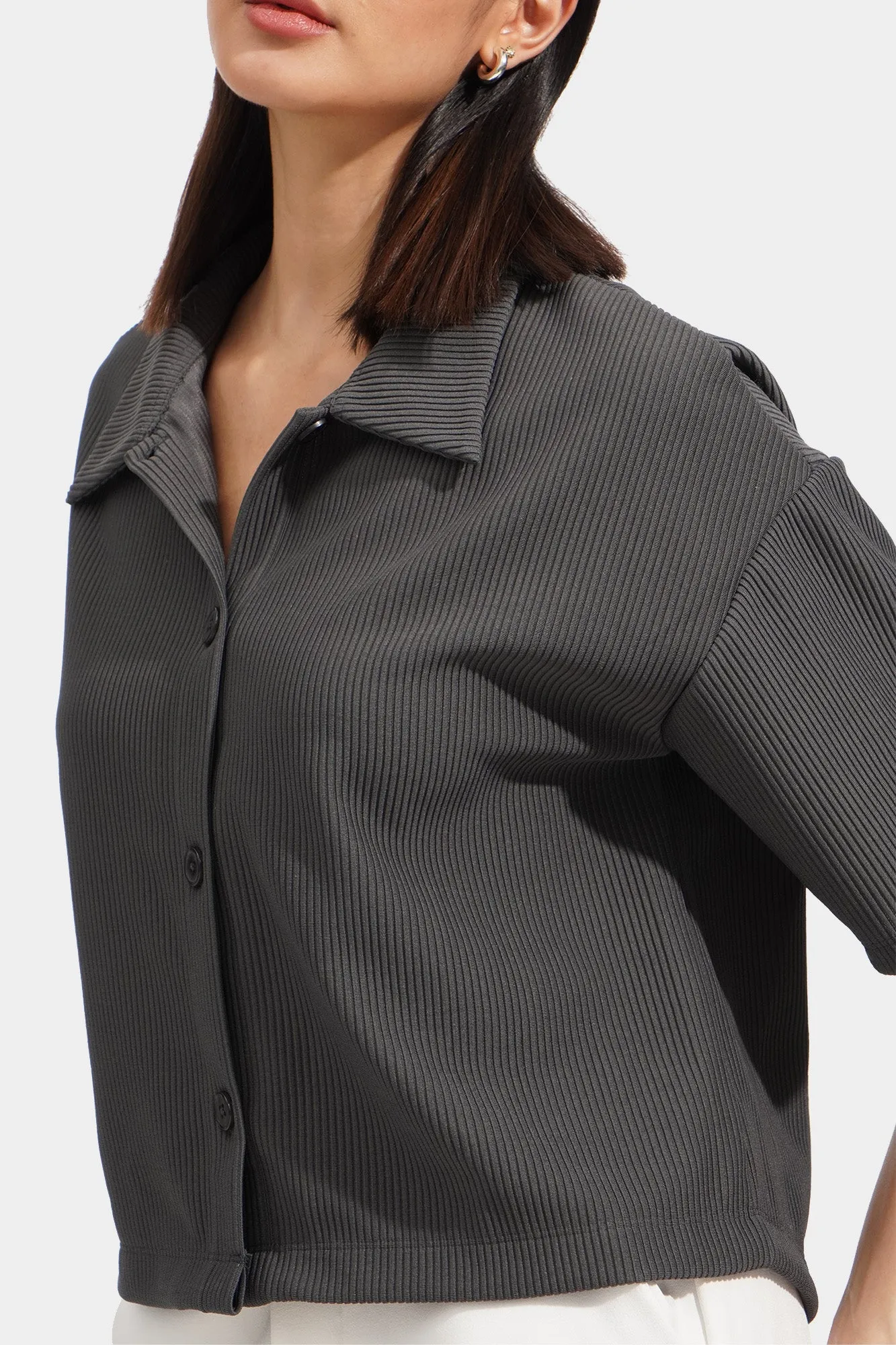 Closet Staples Button Down Tee