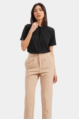 Closet Staples Tee with Tie Detail