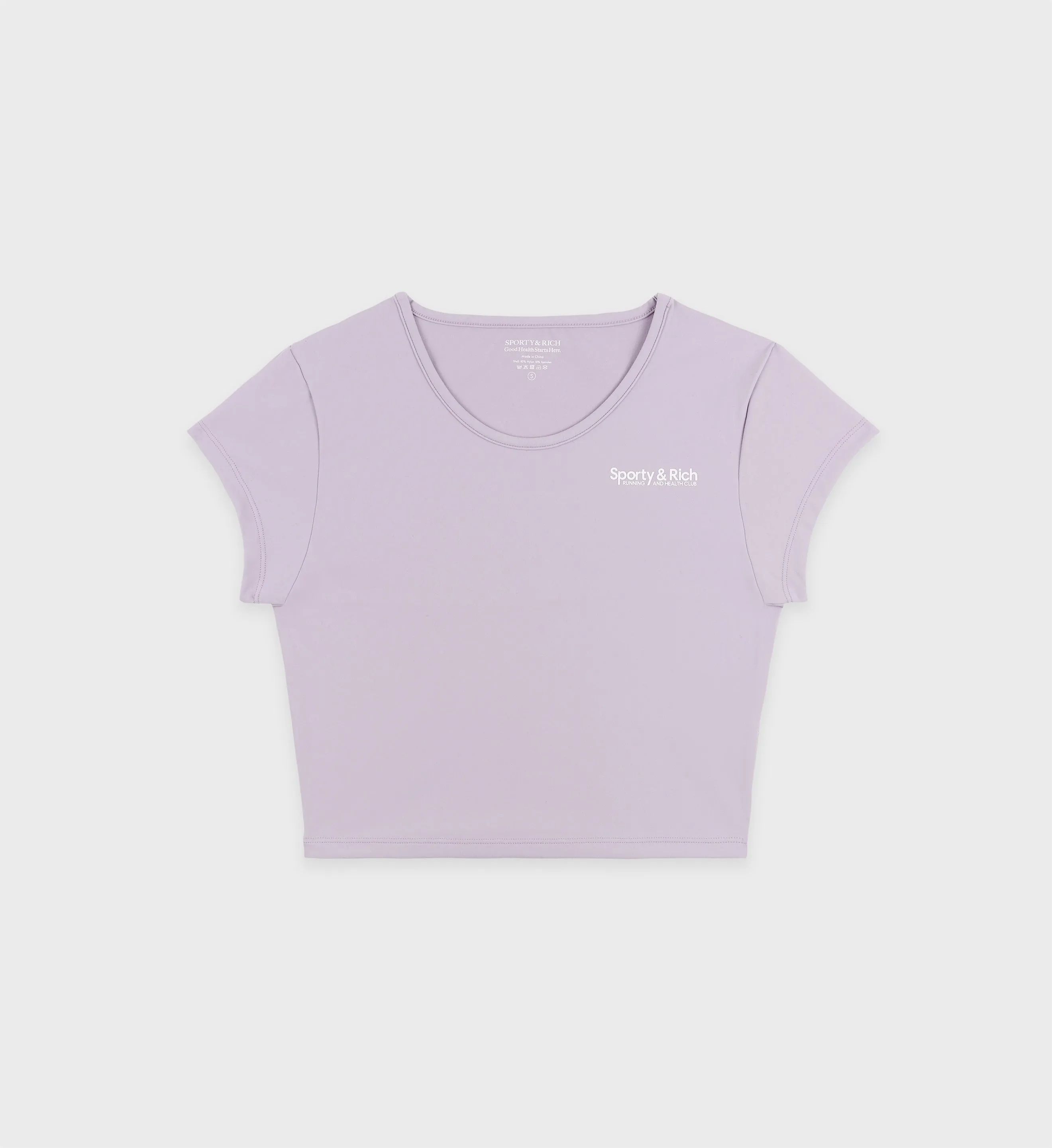 Club Logo Training Tee - Faded Lilac