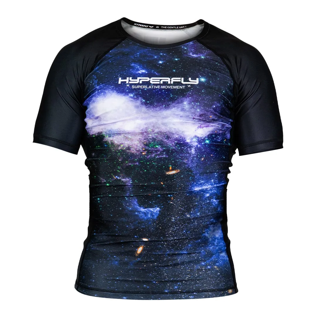 CyberFly Short Sleeve Universe Rash Guard
