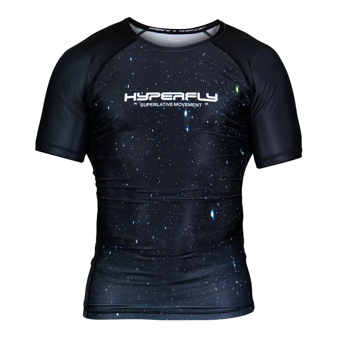 CyberFly Short Sleeve Universe Rash Guard