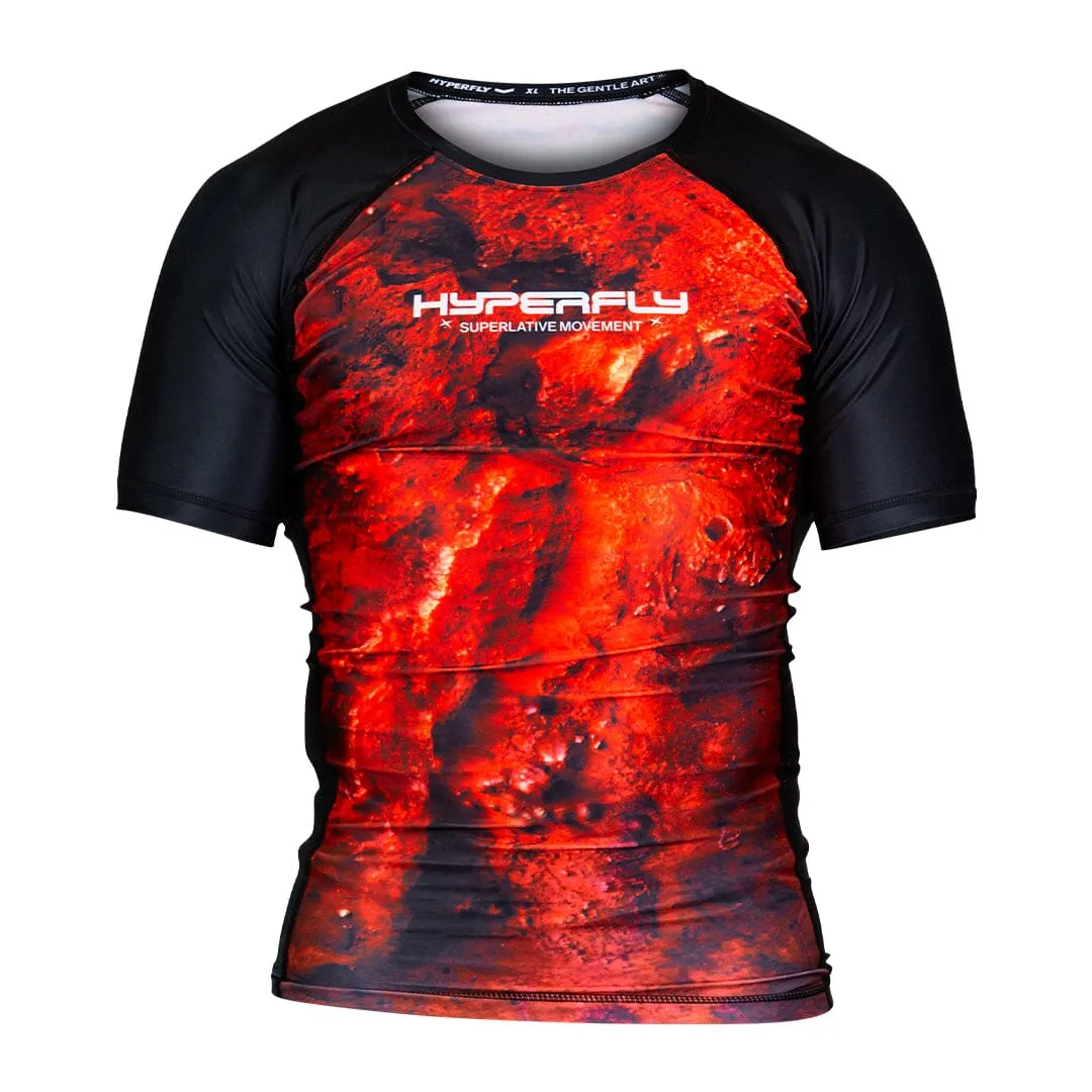 CyberFly Short Sleeve Universe Rash Guard