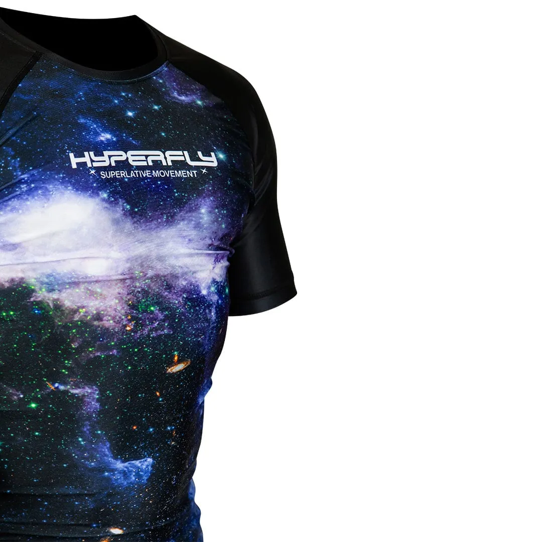 CyberFly Short Sleeve Universe Rash Guard