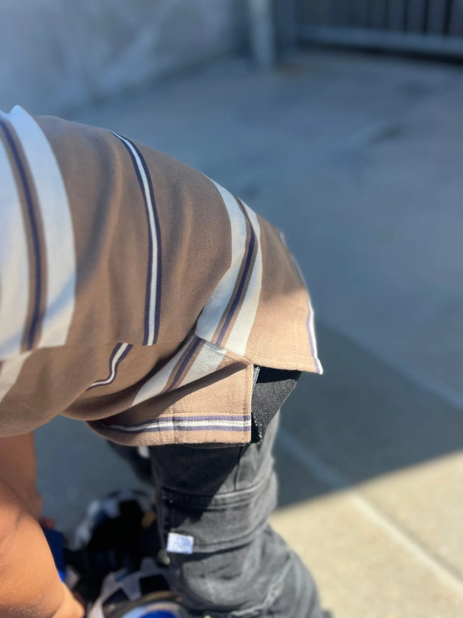 DAYBREAK STRIPED TEE