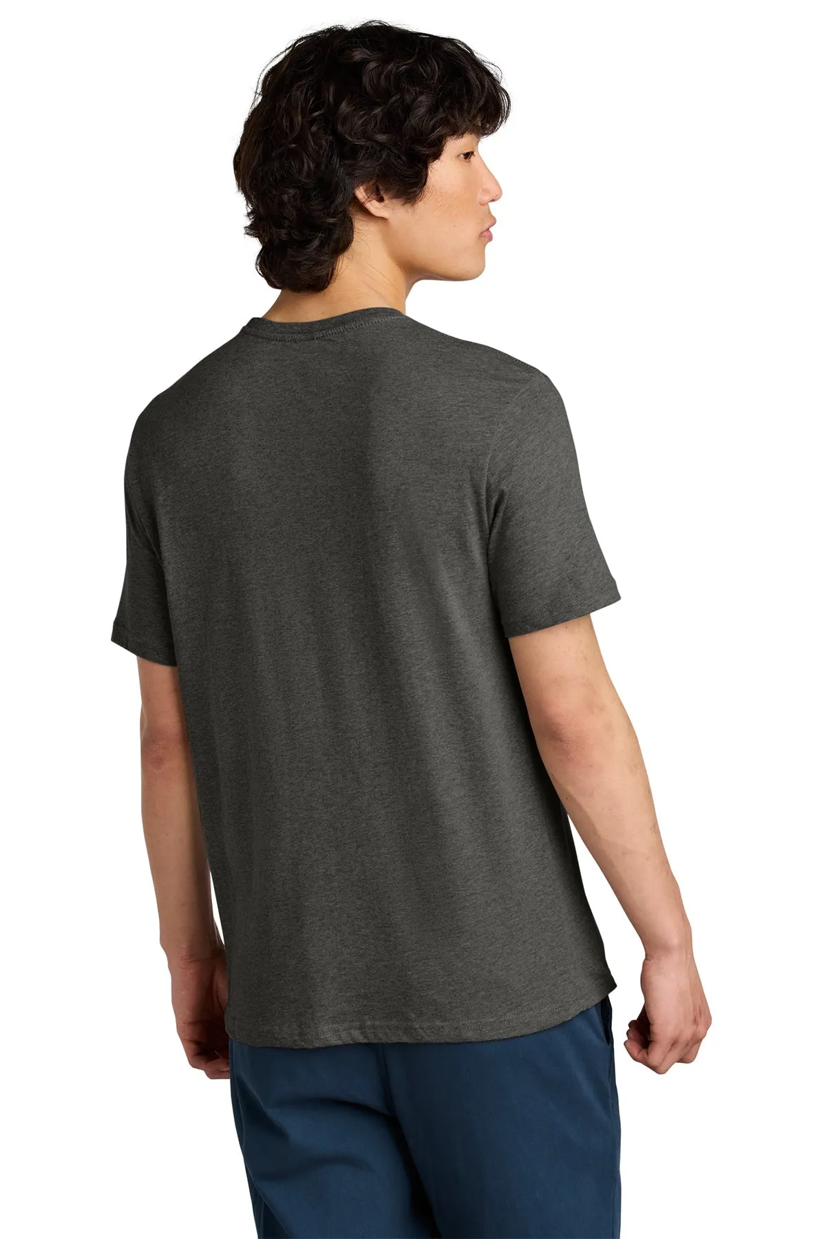 District Perfect Weight Custom Tees, Heathered Charcoal