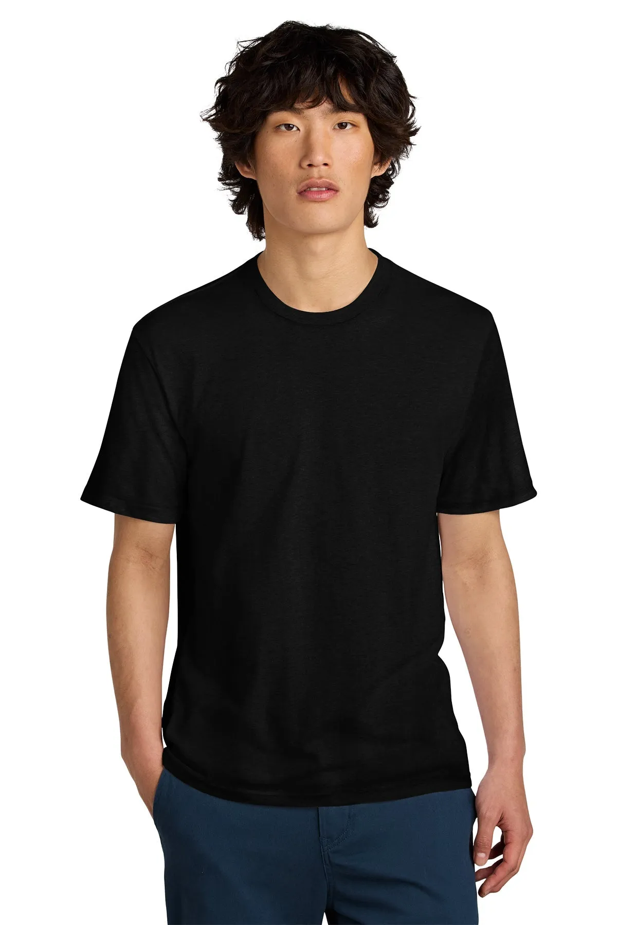District Perfect Weight Custom Tees, Jet Black