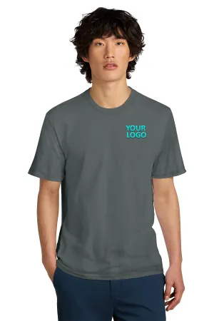District Perfect Weight Custom Tees, Metal Grey