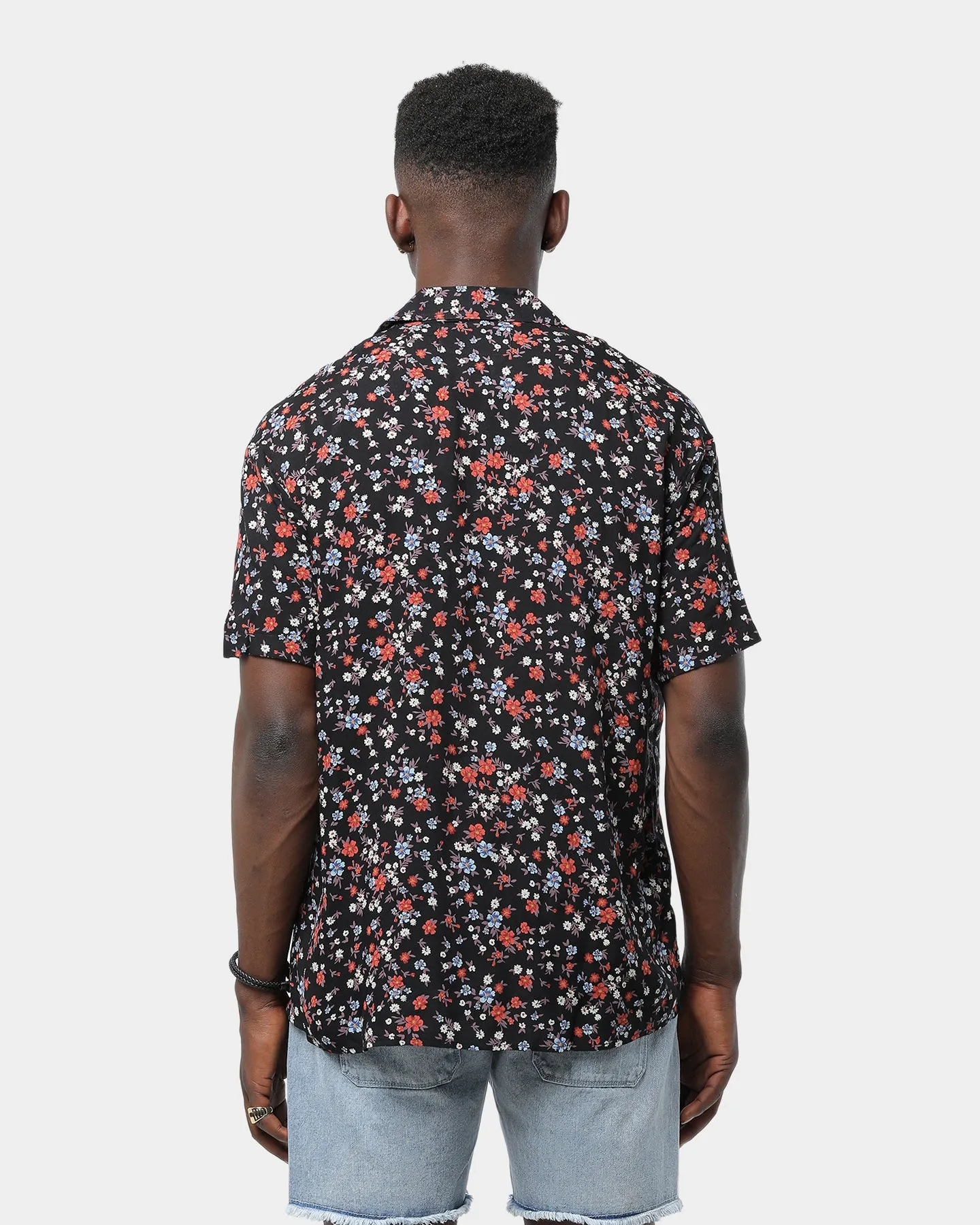 Elevn Poppy Party Shirt Black
