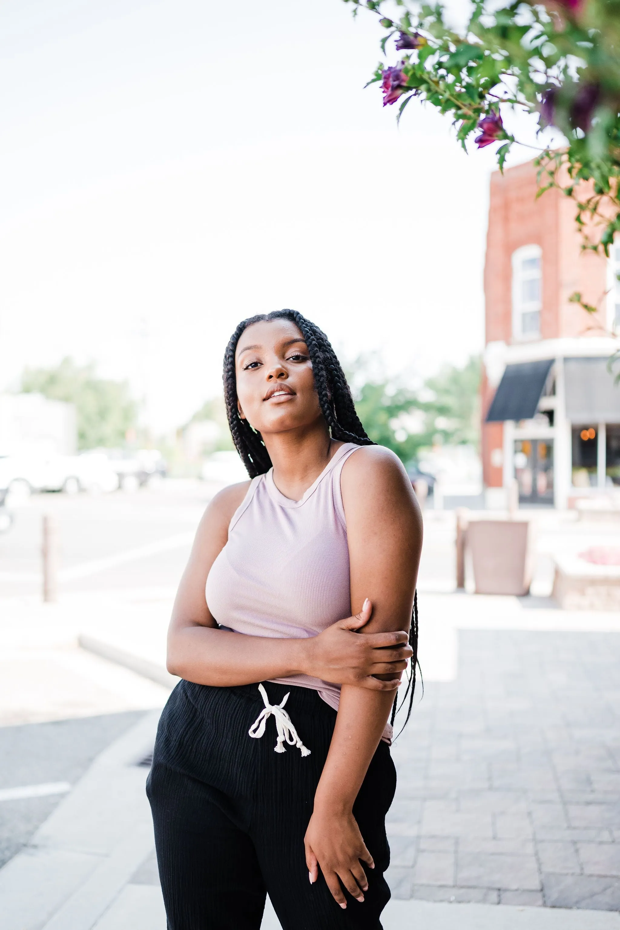 Essential Micro-Ribbed Athleisure Tank Top