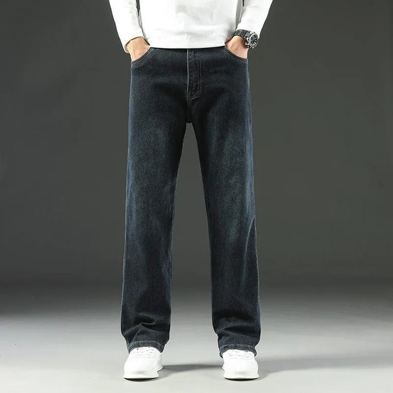 Fashion Stretch Business All Match Casual Long Jeans – Versatile and Comfortable Denim for Youth